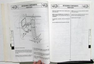 1985-1986 Jeep Cherokee Wagoneer Dealer Service Shop Bodywork Manual M.R.247