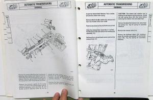 1983-1984 AMC Jeep Dealer 700/900 Series Auto Transmission Service Shop Manual