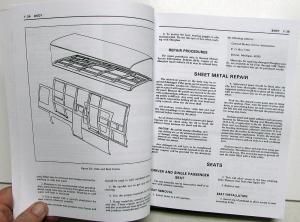 1975-1976 GMC Motorhome Service Shop Repair Manual ZEO 6581 6083 6583