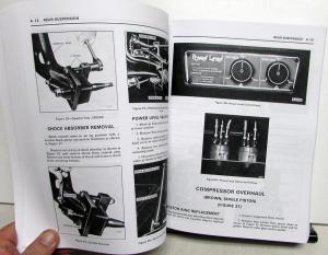 1975-1976 GMC Motorhome Service Shop Repair Manual ZEO 6581 6083 6583