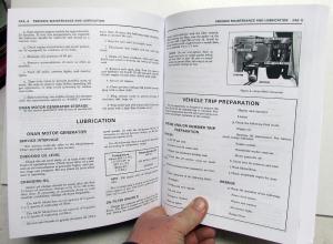 1975-1976 GMC Motorhome Service Shop Repair Manual ZEO 6581 6083 6583