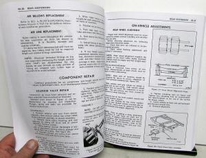 1977-1978 GMC Motorhome Service Shop Repair Manual Supplement ZEO 6581 6584