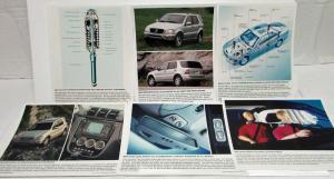 2001 Mercedes-Benz Full Line Press Kit - C E S CL CLK SLK SL M Classes