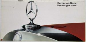 1967 Mercedes-Benz Passenger Cars Sales Brochure