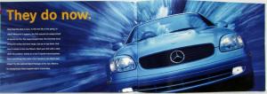 1999 Mercedes-Benz SLK Small Format Prestige Sales Brochure