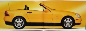 1999 Mercedes-Benz SLK Small Format Prestige Sales Brochure