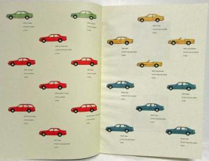 1992 Mercedes-Benz Sport Models Prestige Sales Brochure with Technical Specs