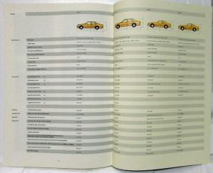 1992 Mercedes-Benz Sport Models Prestige Sales Brochure with Technical Specs