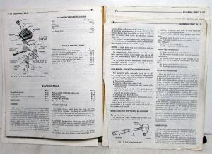 1974 Jeep Dealer Technical Service Shop Manual CJ Cherokee Wagoneer Truck