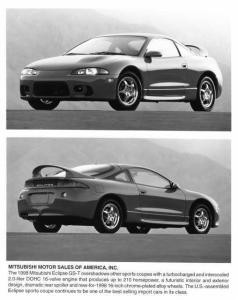 1998 Mitsubishi Eclipse GSX Press Photo 0033 