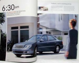 2003 Mercedes-Benz E-Class Oversized Prestige Sales Brochure