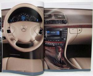 2003 Mercedes-Benz E-Class Oversized Prestige Sales Brochure