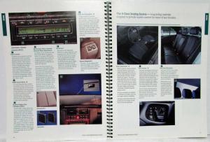 1996 Mercedes-Benz E-Class Dealer Data Book Presentation Guide Sales Reference