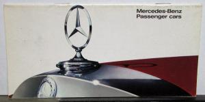 1966 Mercedes-Benz Passenger Cars Sales Brochure - 230S 300SEL 300SE 230SL 600