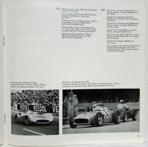 1965 Mercedes-Benz World Victories Touring and Racing Cars in 7 Decades Brochure