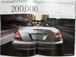 2005 Mercedes-Benz SLK-Class 360 Degrees of Exhilaration Sales Brochure