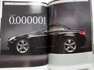 2005 Mercedes-Benz SLK-Class 360 Degrees of Exhilaration Sales Brochure