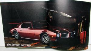 1971 Pontiac High Performance Sales Brochure Firebird Trans Am Judge GTO GP