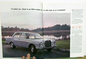 1965 Mercedes-Benz 250 Sales Brochure