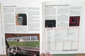 1965 Mercedes-Benz 250 Sales Brochure