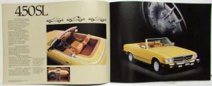 1976 Mercedes-Benz Full-Line The Legend Continues Sales Brochure with Tech Specs