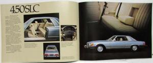 1976 Mercedes-Benz Full-Line The Legend Continues Sales Brochure with Tech Specs