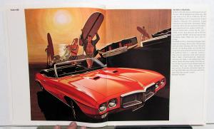 1969 Pontiac Firebird Dealer Sales Brochure
