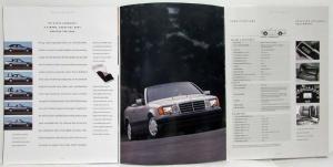 1993 Mercedes-Benz 300 CE Cabriolet Sales Brochure