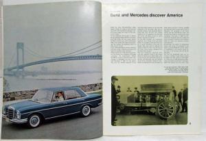 1960s Mercedes-Benz in USA and Canada Combined Issue