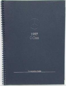 1997 Mercedes-Benz C-Class Dealer Data Book Presentation Guide Sales Reference