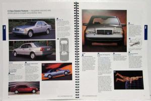 1997 Mercedes-Benz C-Class Dealer Data Book Presentation Guide Sales Reference