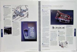 1997 Mercedes-Benz C-Class Dealer Data Book Presentation Guide Sales Reference