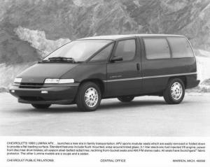 1990 Chevrolet Lumina APV Press Photo 0381