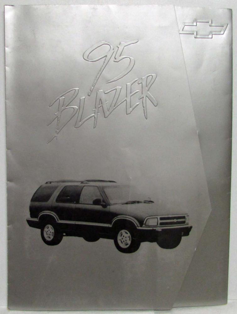 1995 Chevrolet Blazer Press Kit