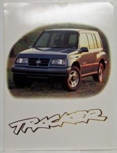 1996 Chevrolet Geo Tracker Press Kit