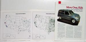 1996 Chevrolet Geo Tracker Press Kit