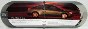 2005 Pontiac G6 Press Kit