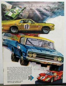 1969 Ford Performance Buyers Digest Mustang Mach 1 Torino Cobra Jet