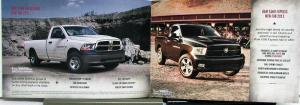 2011 RAM Pickup Truck Sales Mailer With Bonus Cash Allowance Original