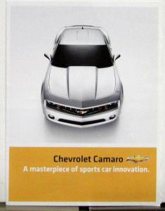 2011 Chevrolet Camaro Sales Folders Set of 2 Original