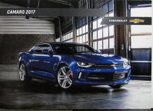 2017 Chevrolet Camaro LT SS Convertible RS Pkg Sales Brochure Mailer Original