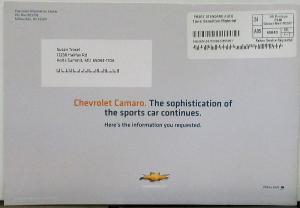 2011 Chevrolet Camaro LS 1LT 2LT 1SS 2SS Sales Folder Mailer Original