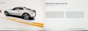 2011 Chevrolet Camaro LS 1LT 2LT 1SS 2SS Sales Folder Mailer Original