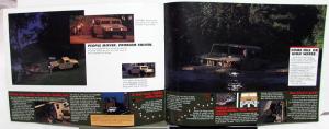 1993 Hummer Dealer Sales Brochure 4X4 Features Options Specifications Large