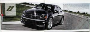 2013 Dodge Avenger SXT SE R/T Rallye Blacktop Pkgs Sales Brochure Original