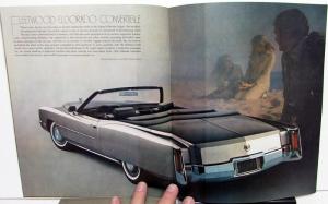 1971 Cadillac Dealer Sales Brochure & Post Card Set Eldorado DeVille Calais