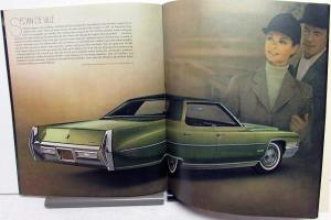 1971 Cadillac Dealer Sales Brochure & Post Card Set Eldorado DeVille Calais