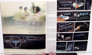 1971 Cadillac Dealer Sales Brochure & Post Card Set Eldorado DeVille Calais