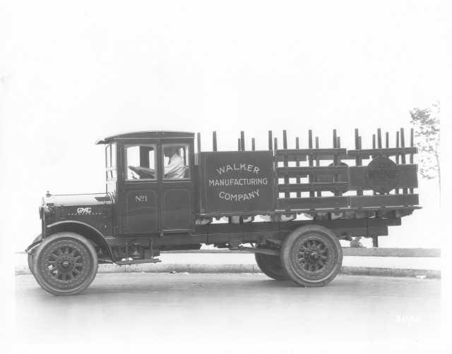 1926-1930 Era GMC Stake Truck Press Photo 0287 - Walker Manufacturing Company