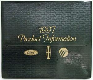 1997 Ford Lincoln Mercury Product Info Press Kit - XR7 Mustang Probe Mark VIII
